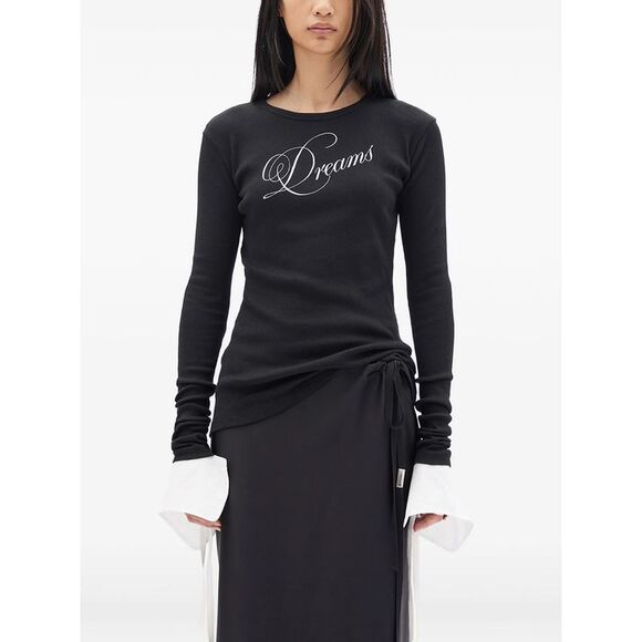 Ann Demeulemeester Black Tops - Shirts Women